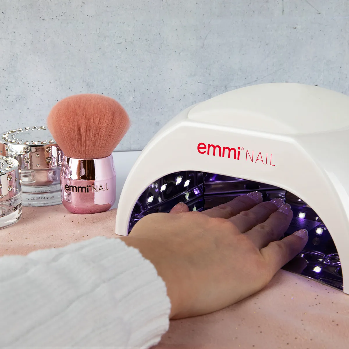 Emmi-Nail emmi Dome UV LED neglelampe 2 stk low heat
