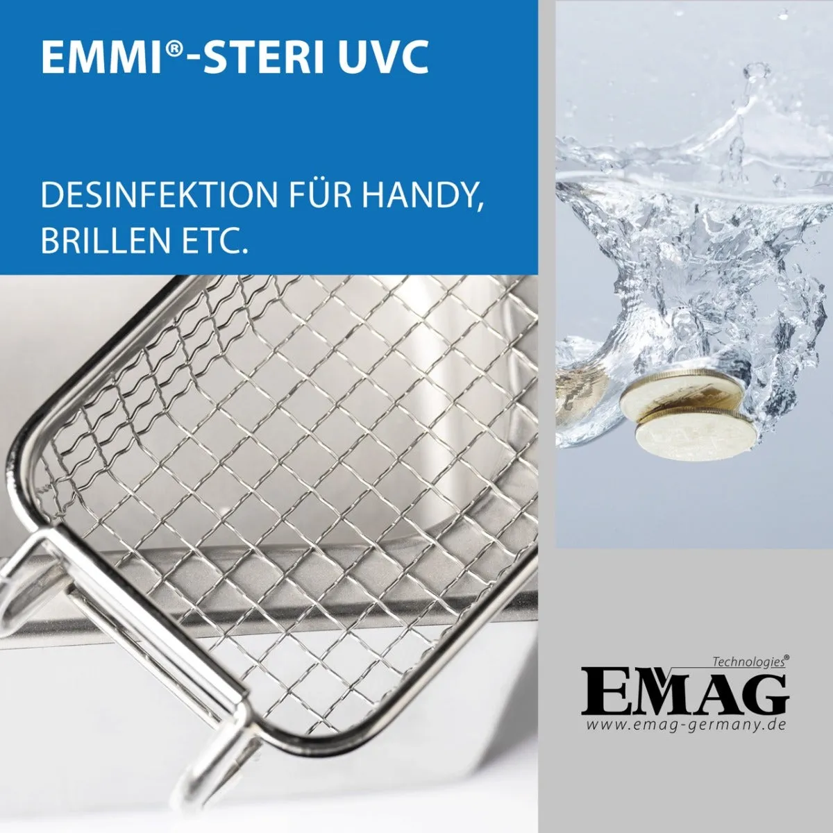 Emmi-Nail emmi-Steri UVC LED steriliseringsapparat