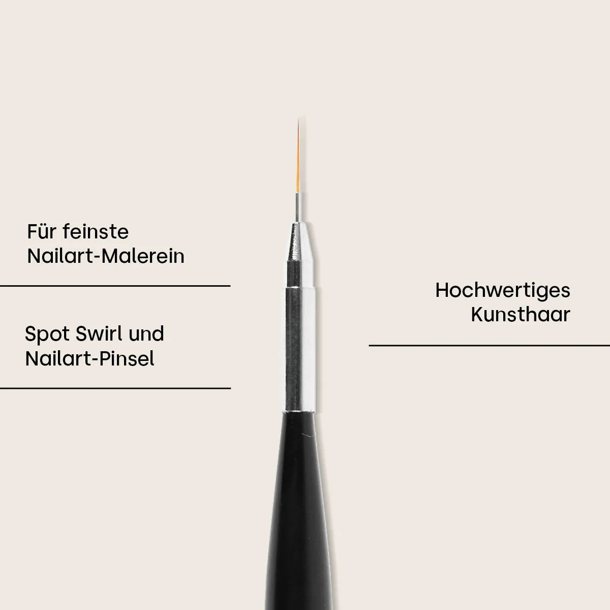 Emmi-Nail Dotting Tool nailartpensel str. 00 dobbelt
