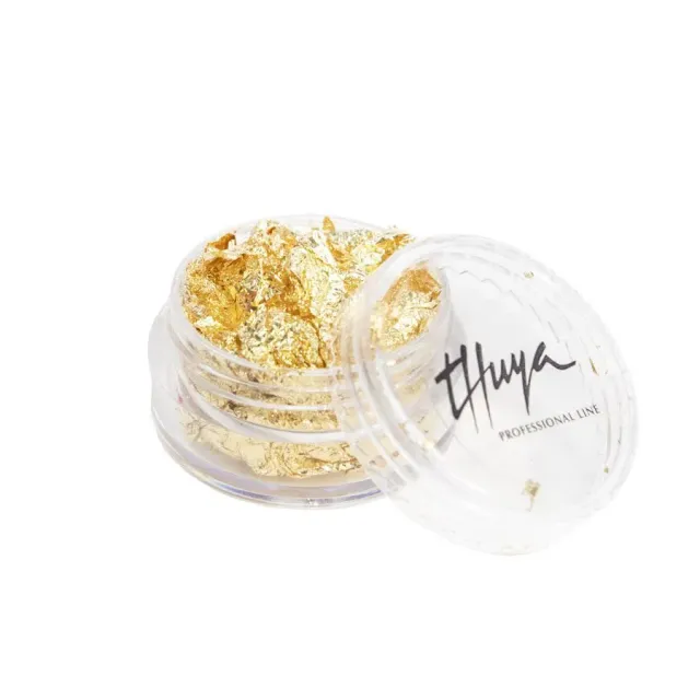 Evolution Gel Gold Leaf Gold guldblad til neglekunst