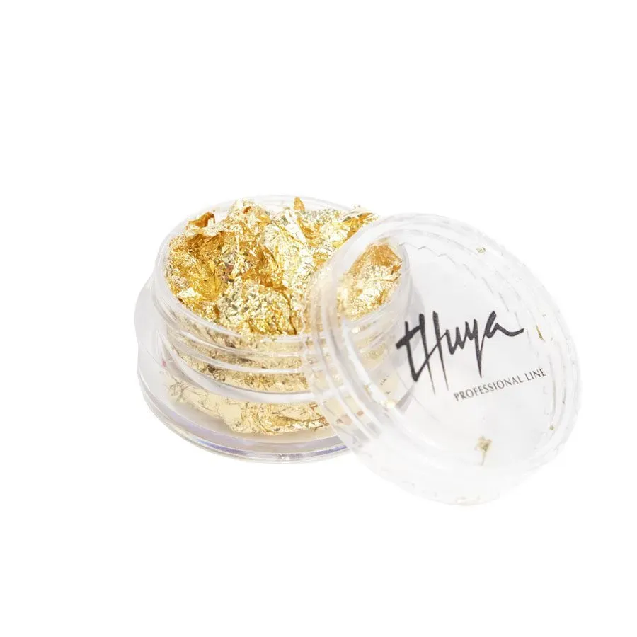 Evolution Gel Gold Leaf Gold guldblad til neglekunst