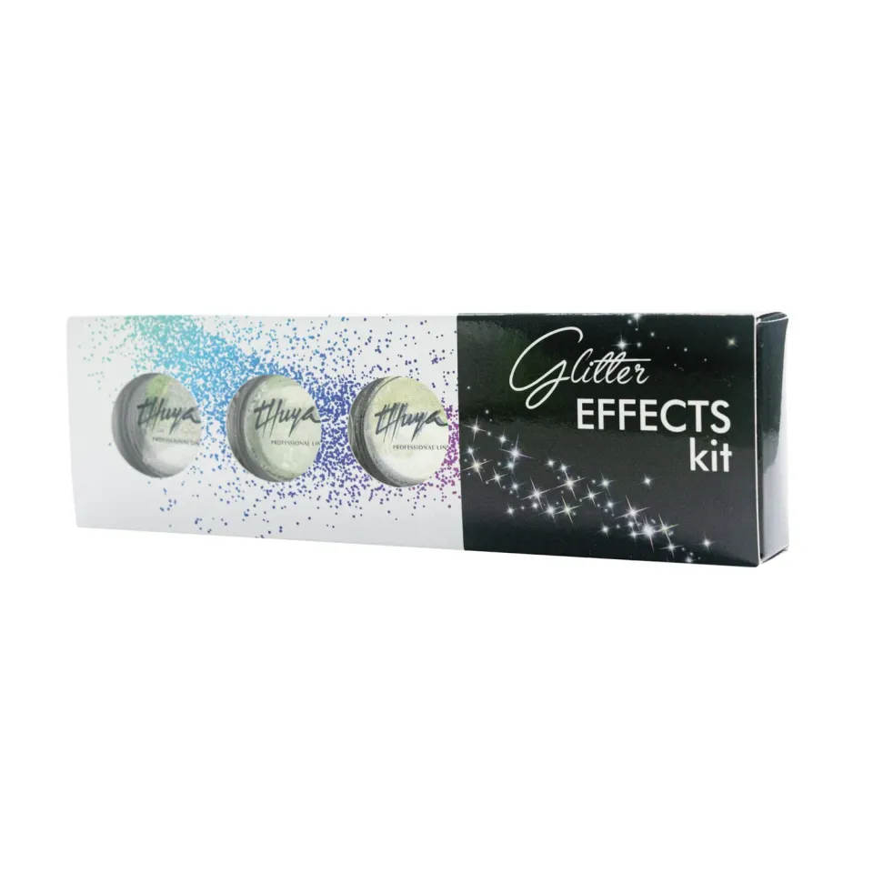 Evolution Glitter Effects Kit neglesæt med glitter