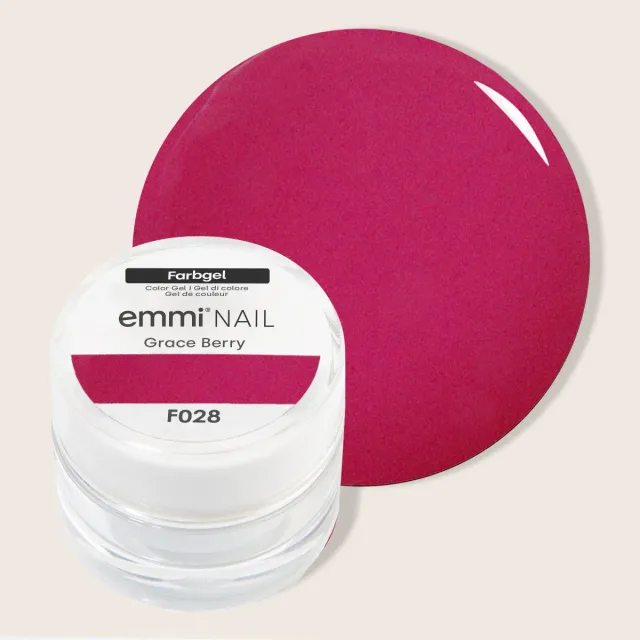 Emmi-Nail Farbgel Grace Berry F028 farvegel 5 ml