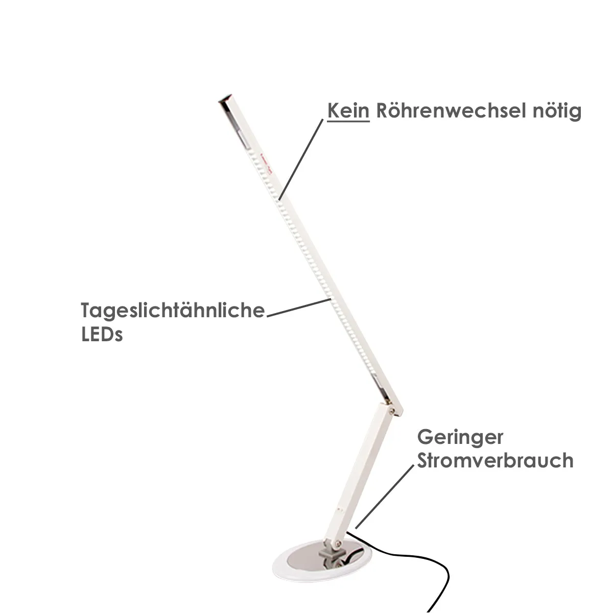 Emmi-Nail Light LED neglebordslampe hvid dagslys