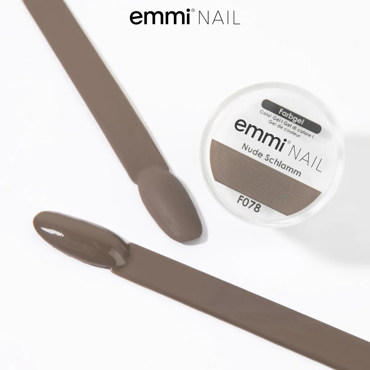 Emmi-Nail Farbgel Nude Schlamm F078 farvegel 5ml