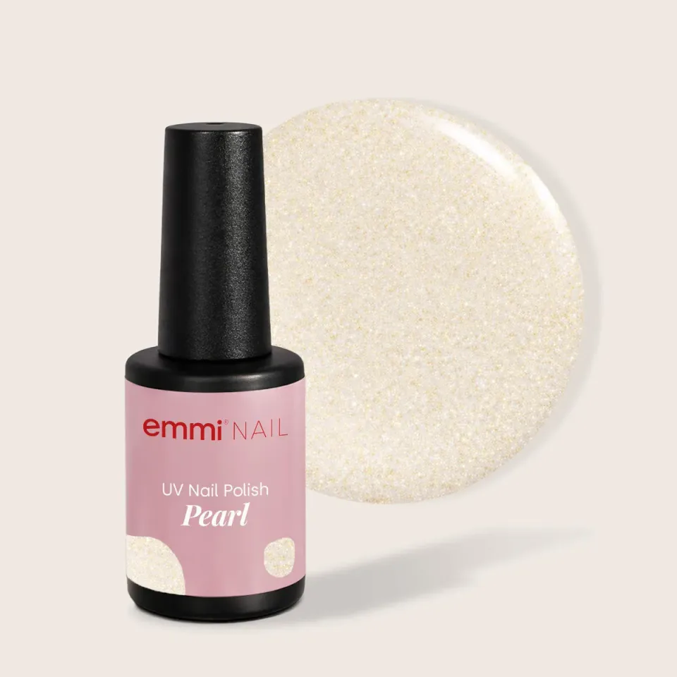Emmi-Nail Shellac L527 UV-lak Pearl 8 ml beige glitter