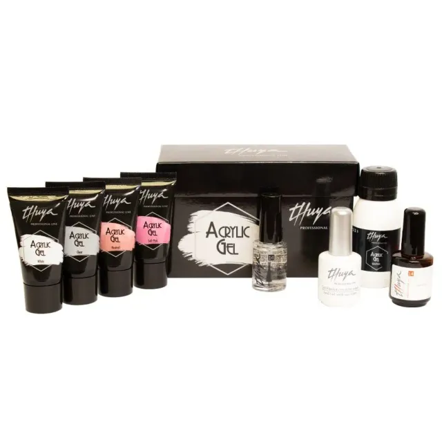 Evolution Gel Complete Acrylic Gel Kit akrylgelsæt med 4 farver