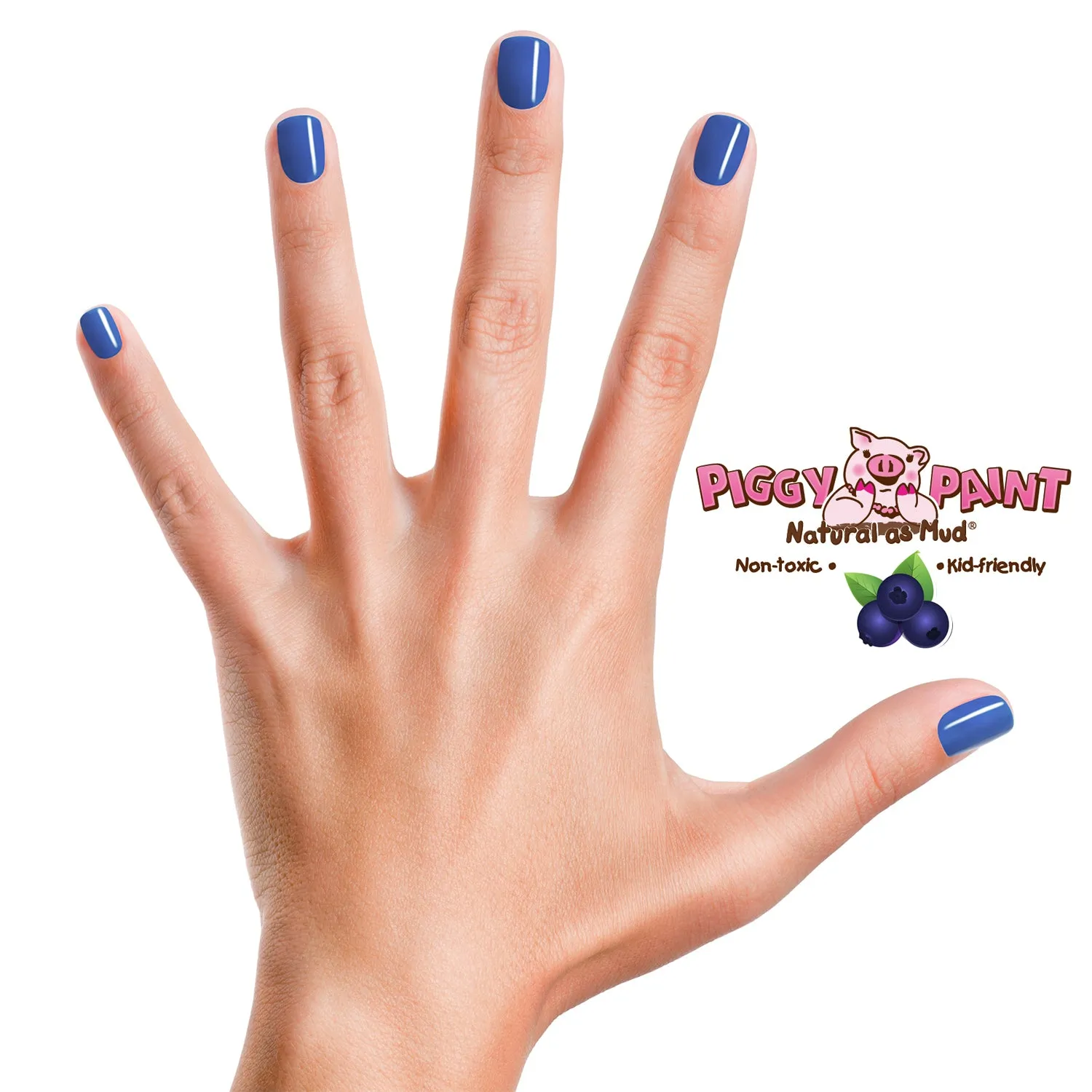 Piggy Paint Bossy Blueberry neglelak blåbær 7 ml
