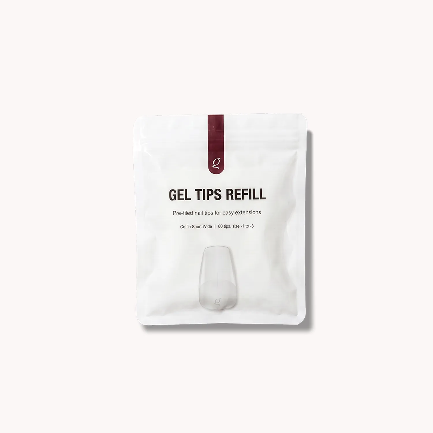 The Gel Collection Gel Tips Wide Size refill negletipper 60 stk