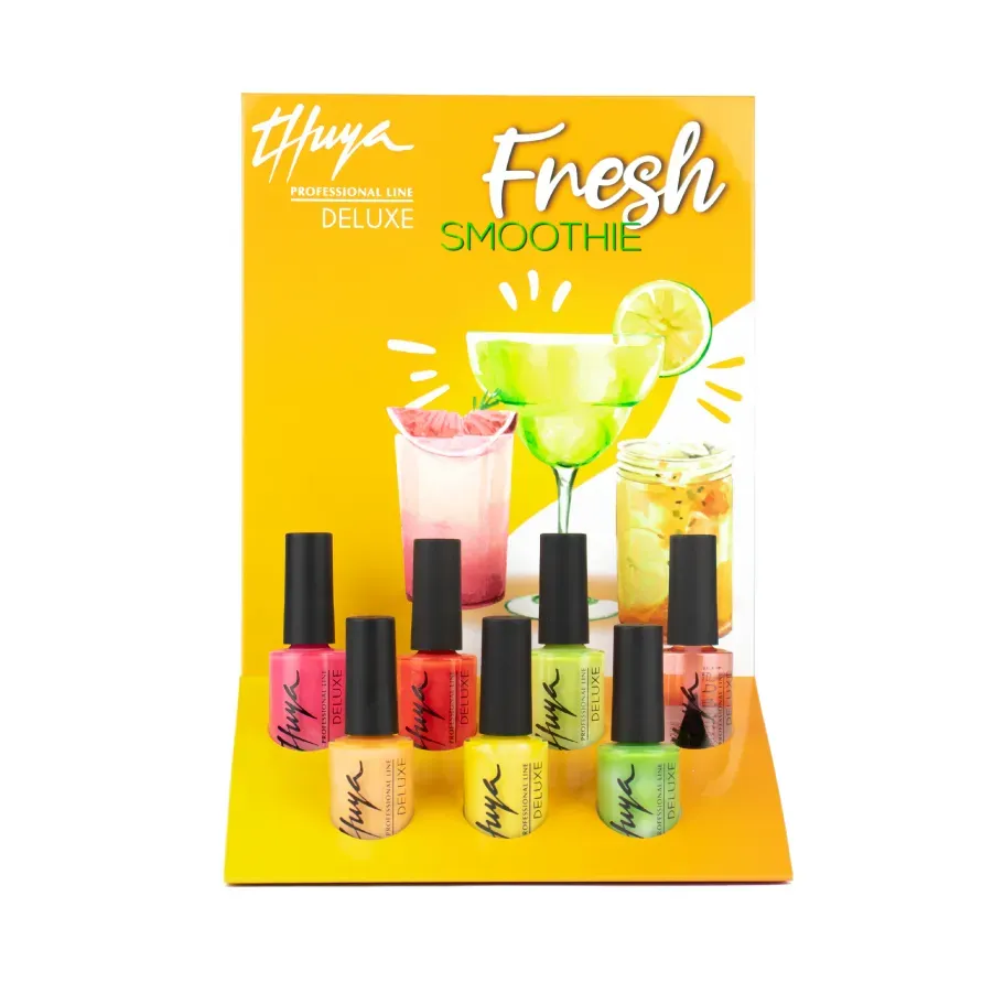 Evolution Gel Deluxe Fresh Smoothie display 6 farver