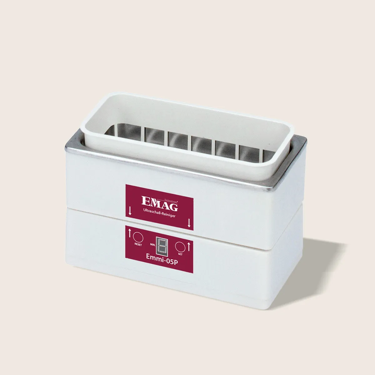 Emmi-Nail Emmi-05P ultralydsrenser 0,5 L rustfri