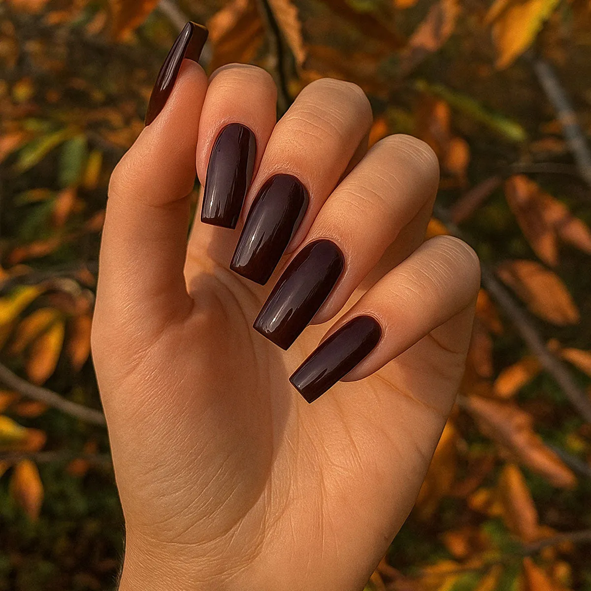 Emmi-Nail Farbgel Autumn Chestnut F072 farvegel 5 ml brun