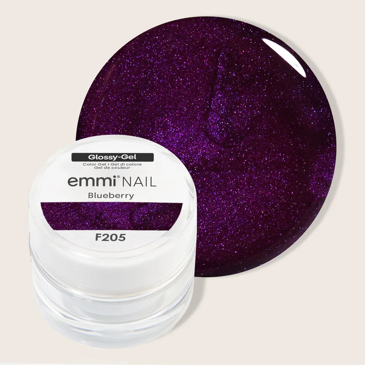 Emmi-Nail Glossy F213 farvegel 5 ml wetlook