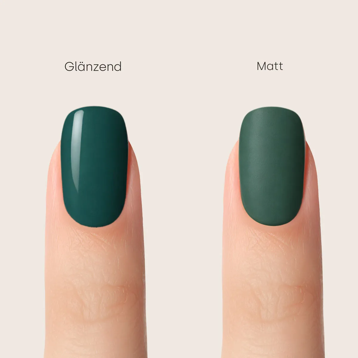 Emmi-Nail Shellac L523 UV-lak Midnight 8 ml mørkegrøn