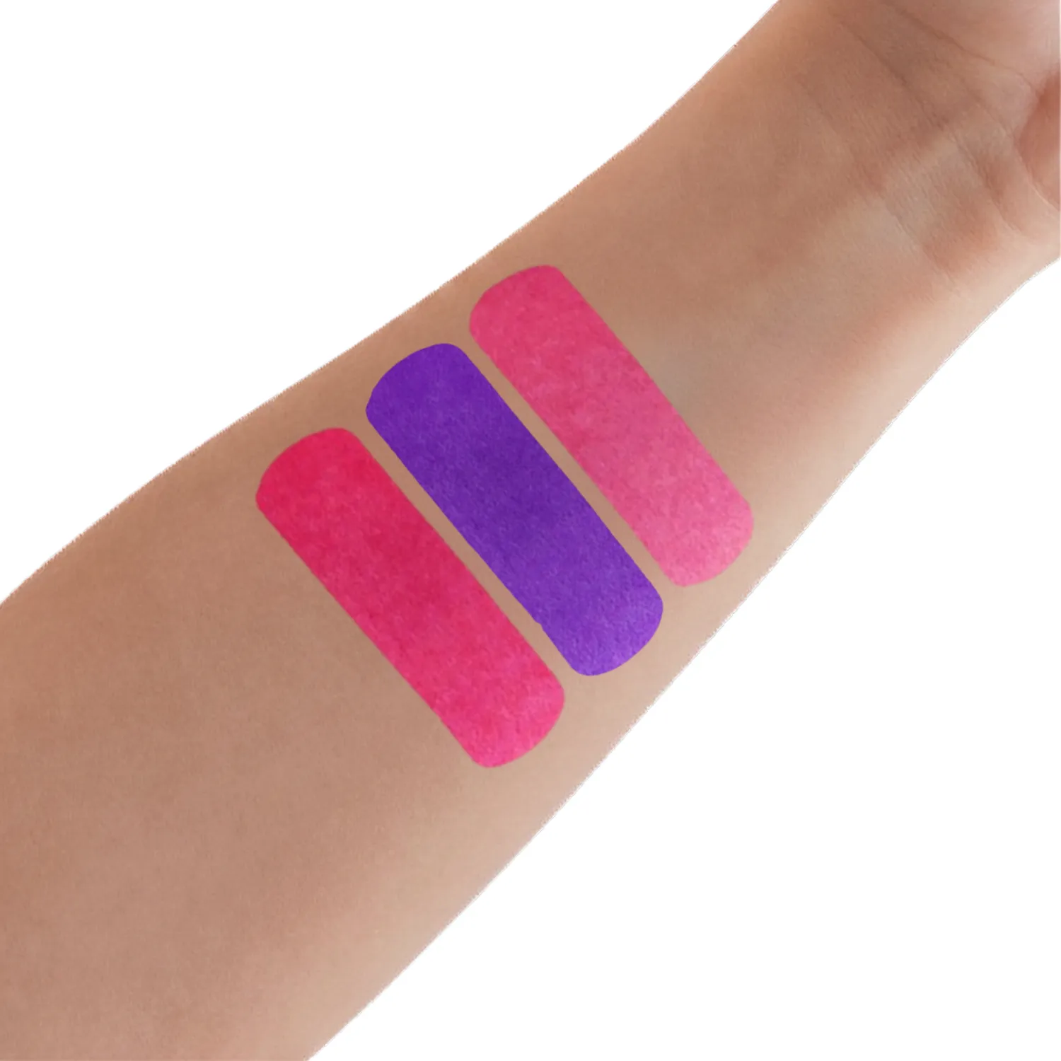 Piggy Paint Pink & Purple Party ansigtsfarve 3-pak vandfast