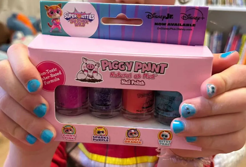 Piggy Paint SuperKitties 4-Polish Box Set neglelak 4 stk ugiftig
