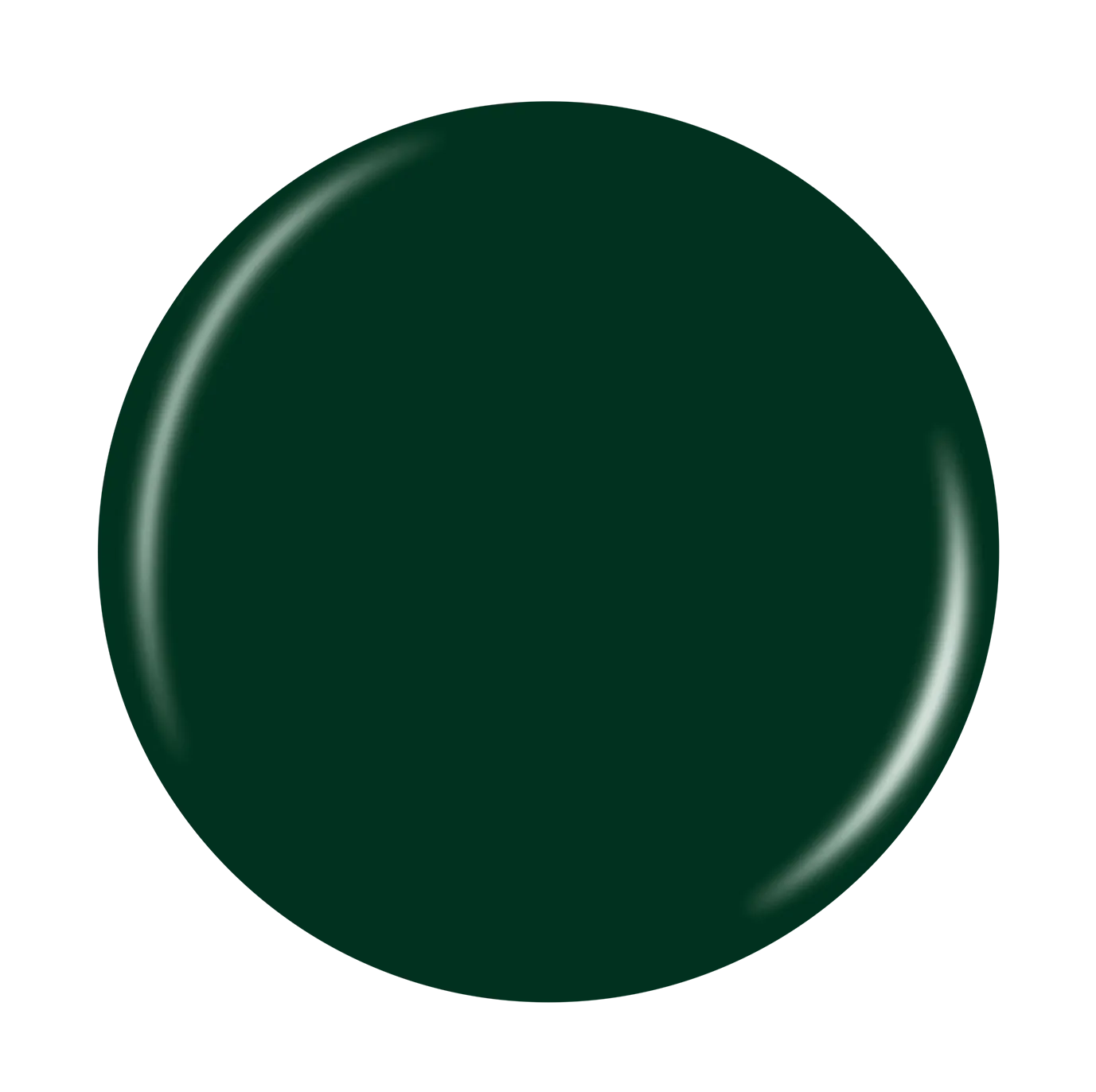 China Glaze Midnight Pine neglelak med bred pensel