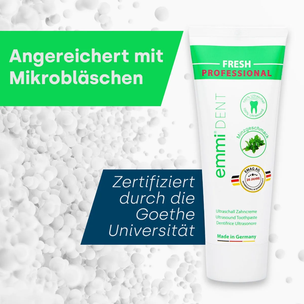 Emmi-dent Ultraschall tandpasta