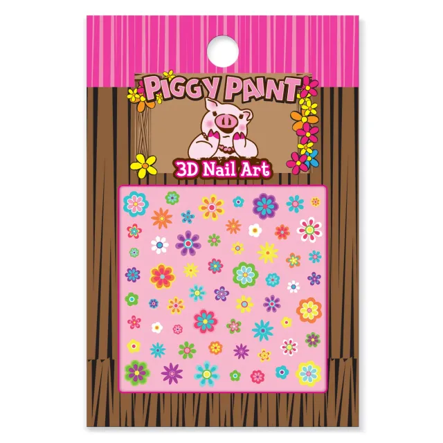 Piggy Paint 3D Nail Art negleklistermærker