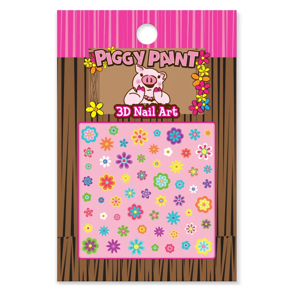 Piggy Paint 3D Nail Art negleklistermærker