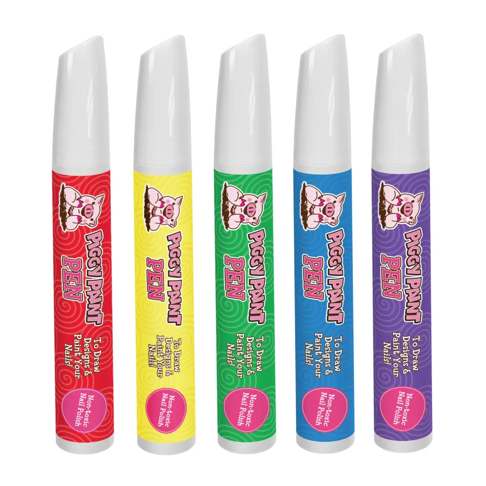 Piggy Paint Rainbow Show neglepen 5-pak til børn
