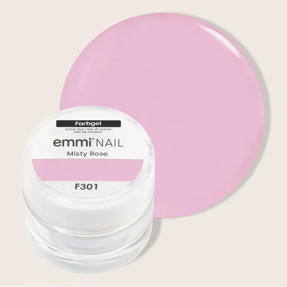 Emmi-Nail Farbgel F301 Misty Rose farvegel 5 ml rosa