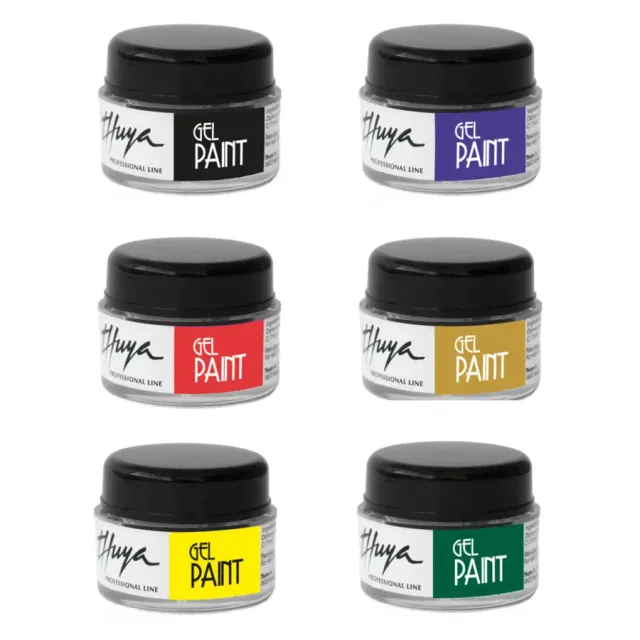 Evolution Gel Gel Paint Kit Model B neglefarve 6 farver