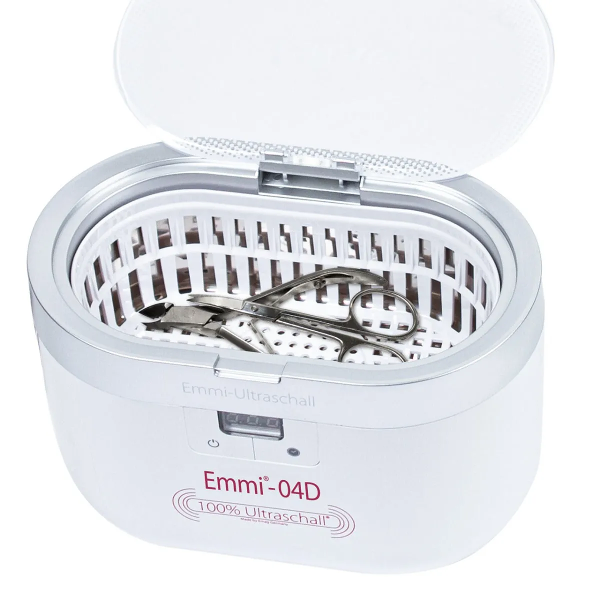 Emmi-Nail Emmi-04D ultralydsrenser 0,6 liter med timer