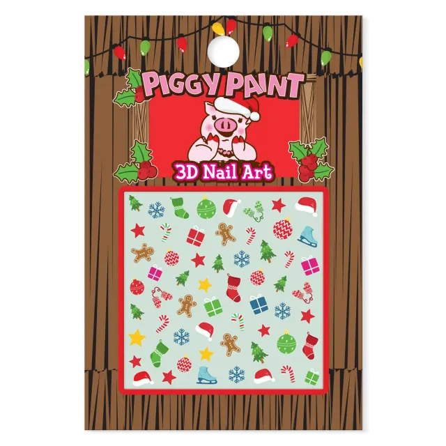 Piggy Paint Christmas Cutie negleklistermærker jul