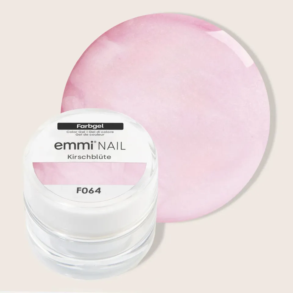 Emmi-Nail Kirschblüte F064 farvegel 5 ml lyserød