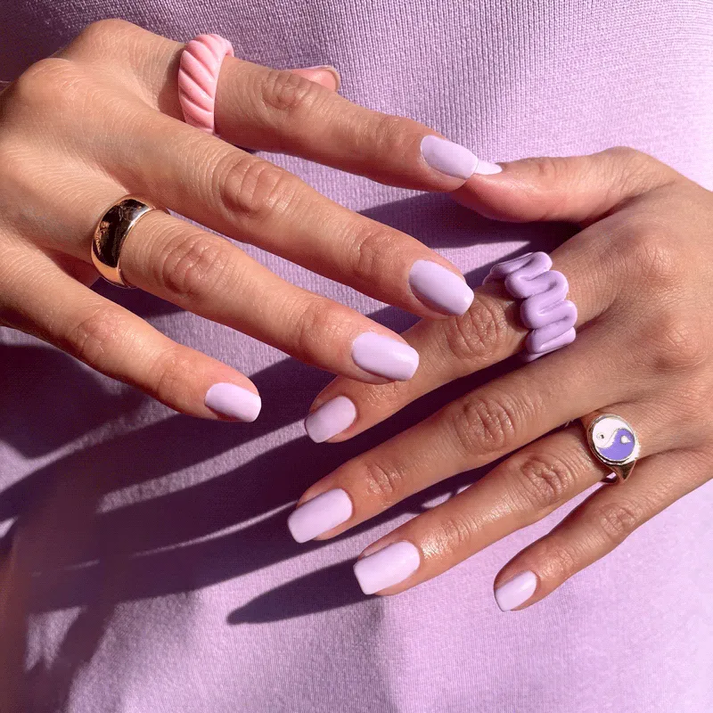 Le Mini Macaron Lilac Blossom gellak lilla 8,5 ml
