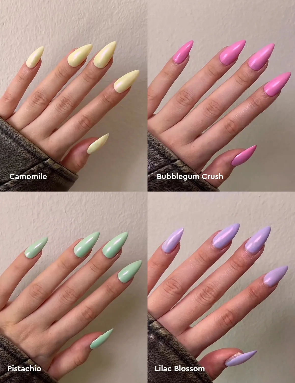Le Mini Macaron Le Glazed krompulver Pink 4 ml sæt