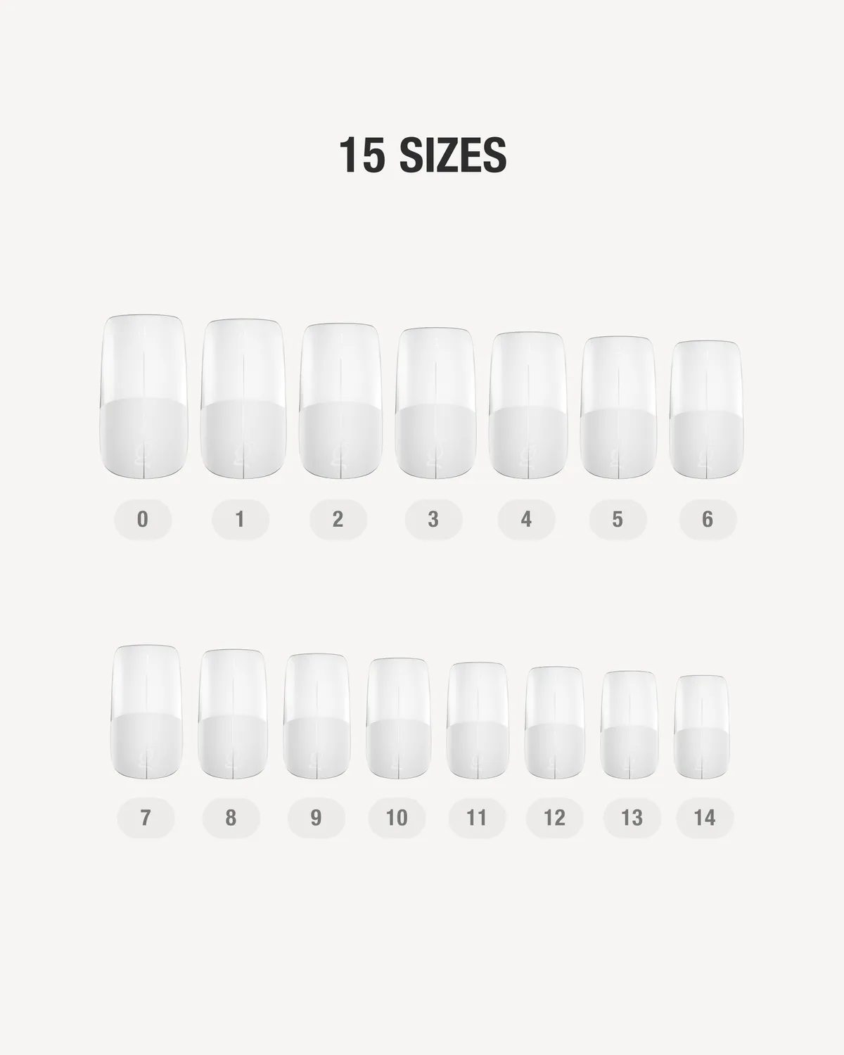 The Gel Collection Square Short gel tips