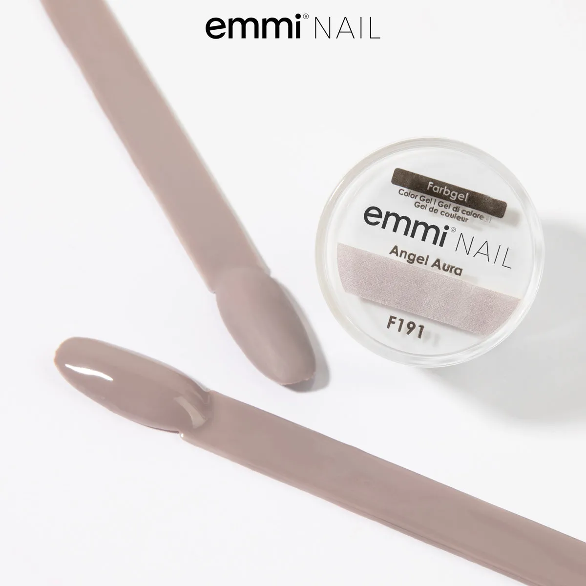 Emmi-Nail Angel Aura F191 farvegel 5 ml nude