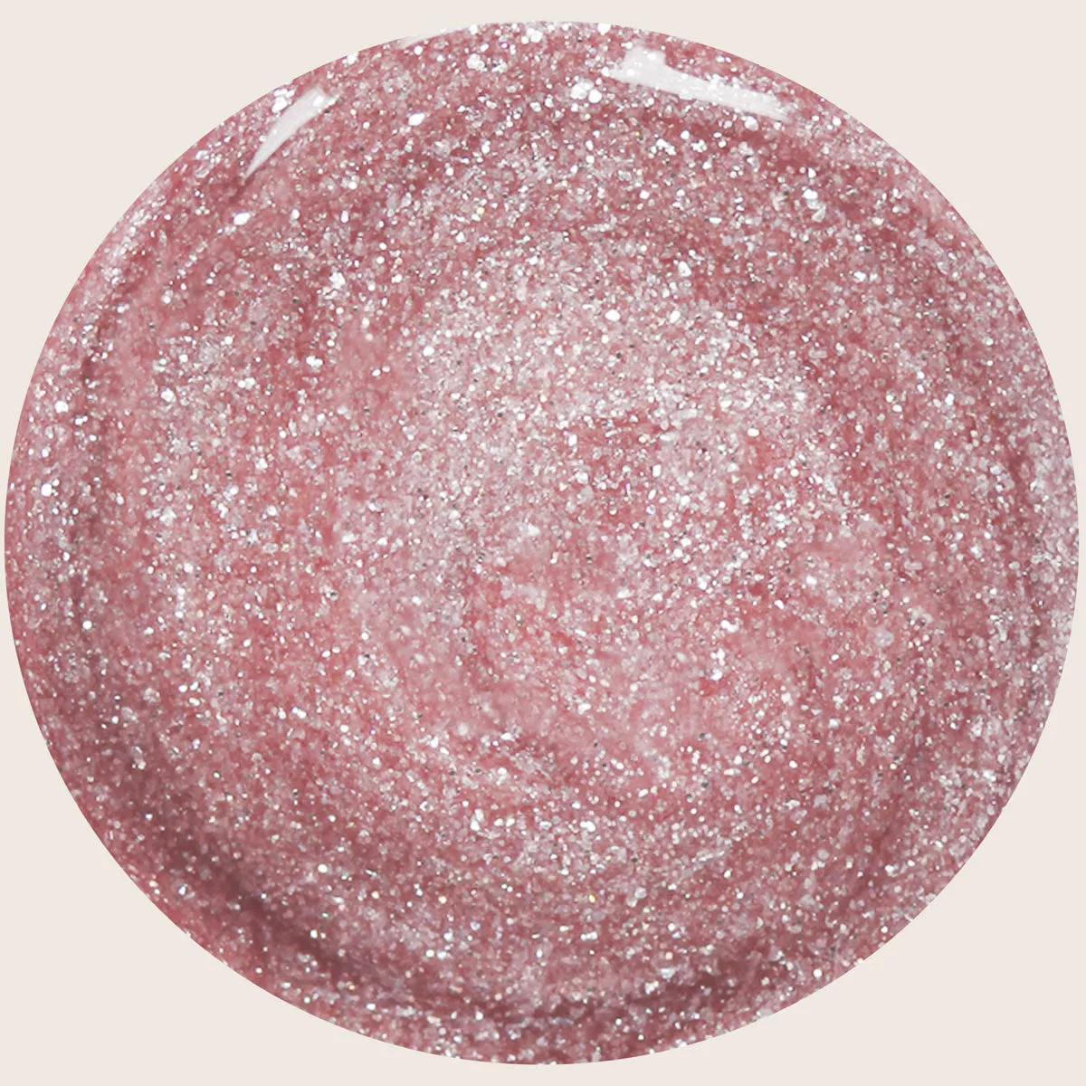 Emmi-Nail Baby Doll Glam 1 F029 farvegel lyserød glitter 5 ml