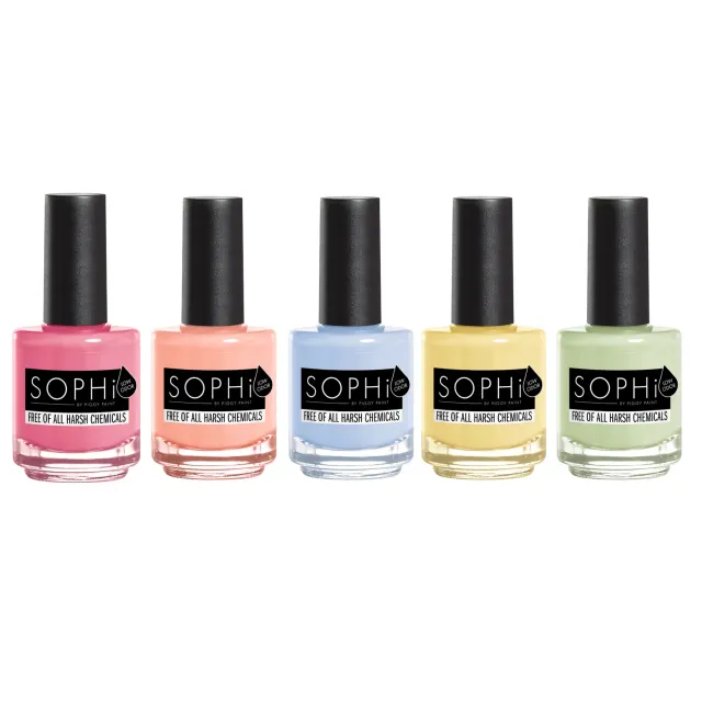 Piggy Paint SOPHi Blush & Bloom neglelak 5x15 ml pastel