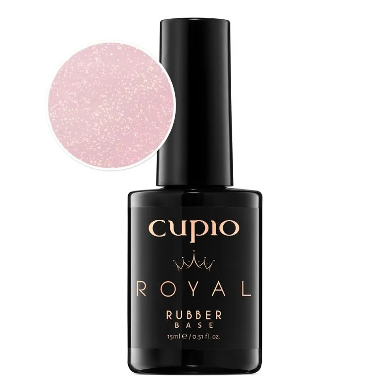 Cupio Nordic Royal rubber base glitter