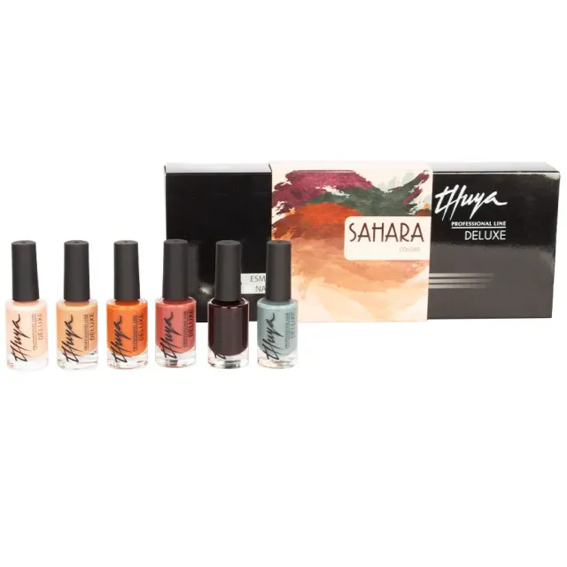 Evolution Gel Deluxe Sahara neglelakkesæt 6 farver