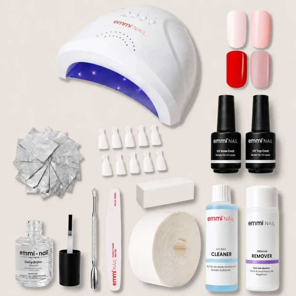 Emmi-Nail Shellac Starter Set Comfort shellacsæt 4 farver
