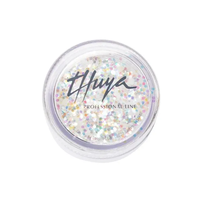 Evolution Gel Mermaid akrylpulver hvid glitter
