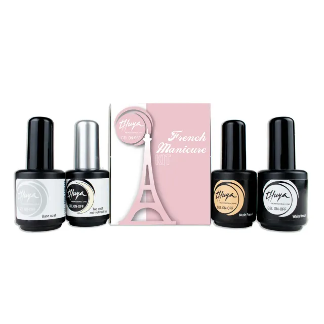Evolution Gel French Manicure On-Off kit