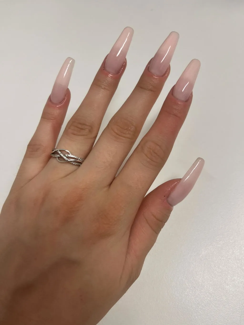 The Gel Collection Soft Gel Press On negletips Coffin Long 600 stk