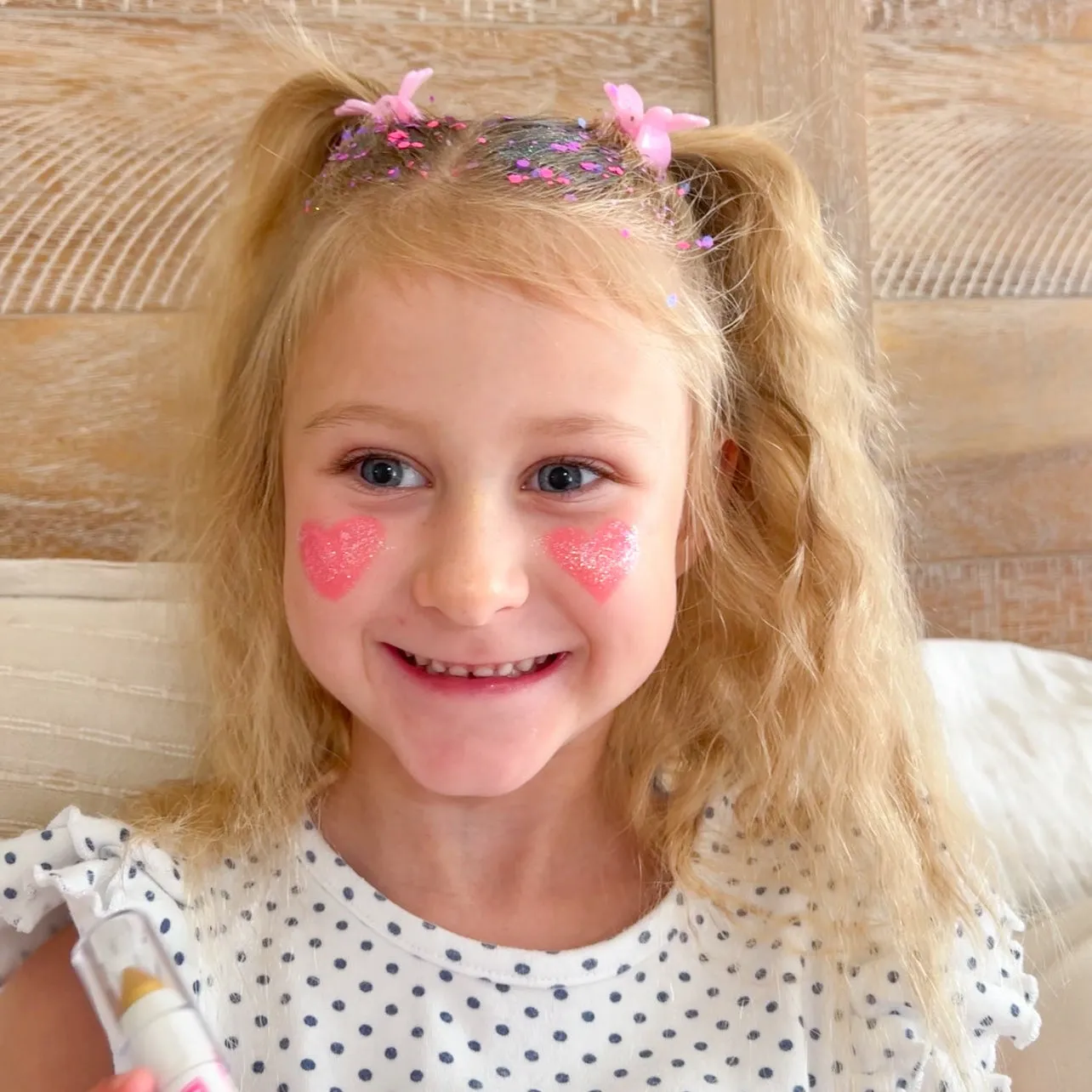 Piggy Paint Pink & Purple Party ansigtsfarve 3-pak vandfast