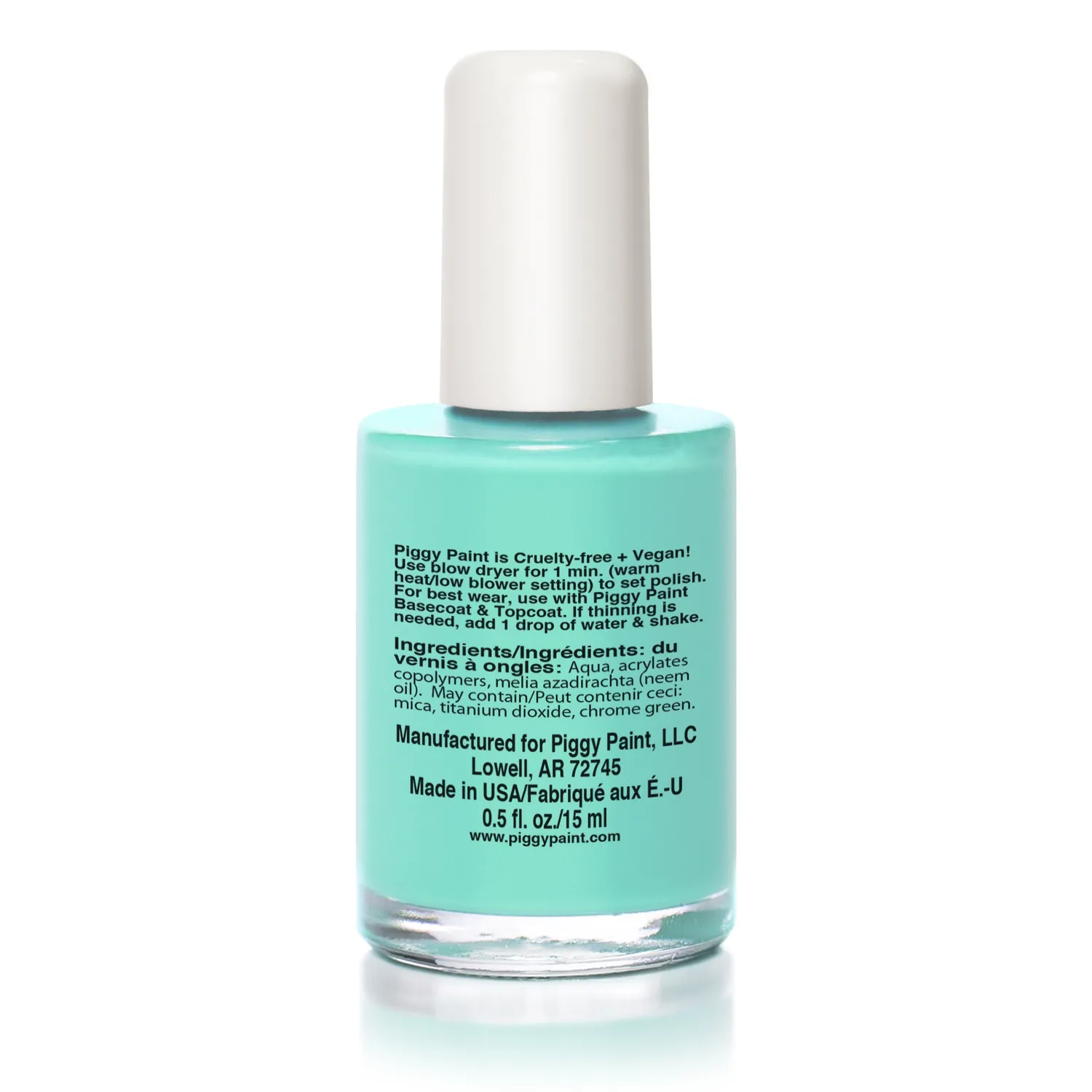 Piggy Paint Sea Ya Later neglelak 15 ml mat havgrøn