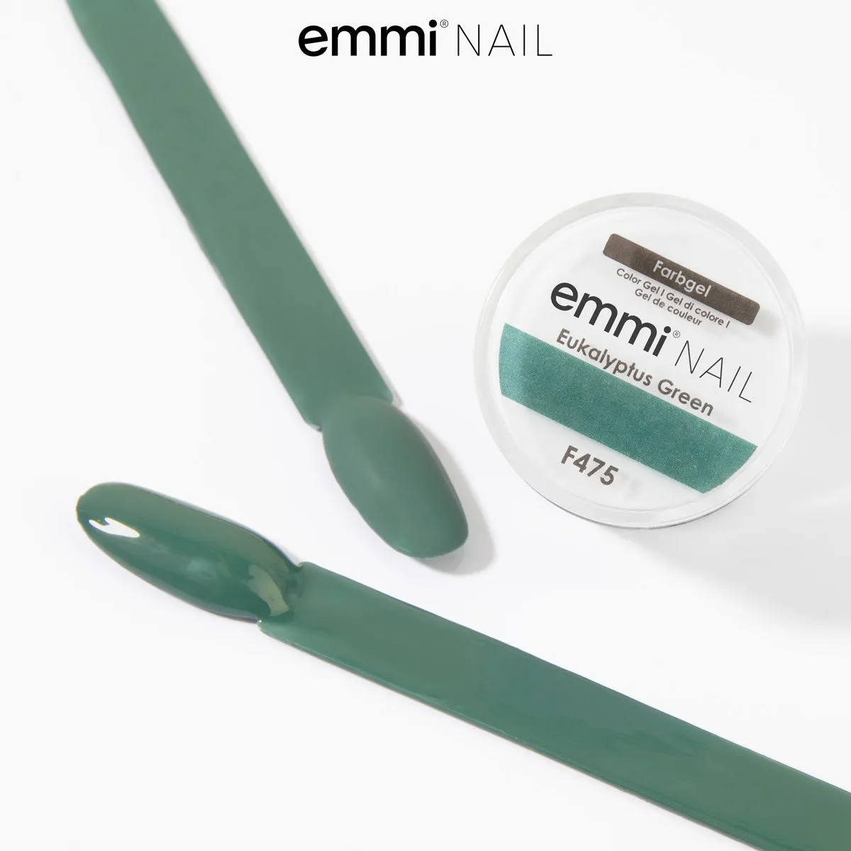 Emmi-Nail Eucalyptus Green F475 farvegel 5 ml