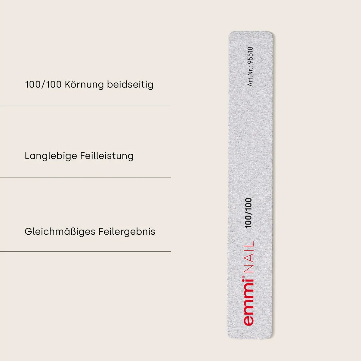 Emmi-Nail Long Life Jumbofil neglefil 100/100