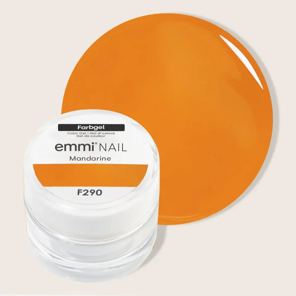 Emmi-Nail Mandarine F290 farvegel 5 ml orange