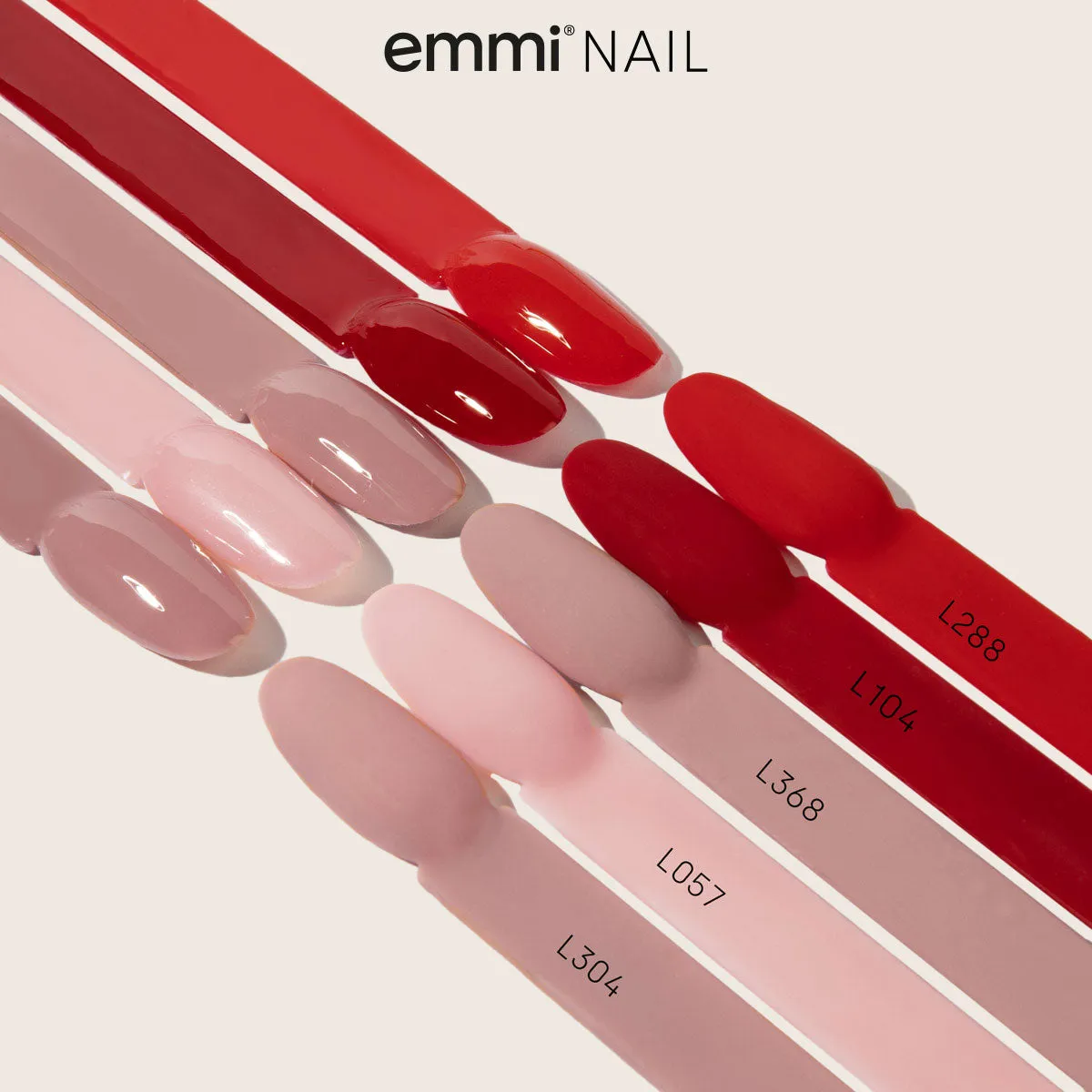 Emmi-Nail Shellac UV-lak sæt 5 x 15 ml