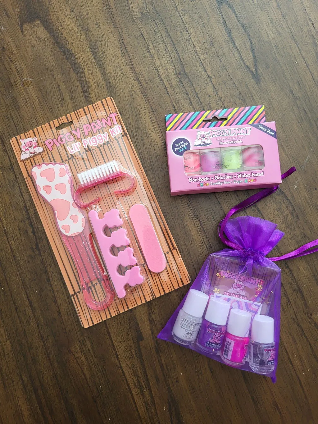Piggy Paint Showstopper Starter Set neglelak 4 stk vandbaseret