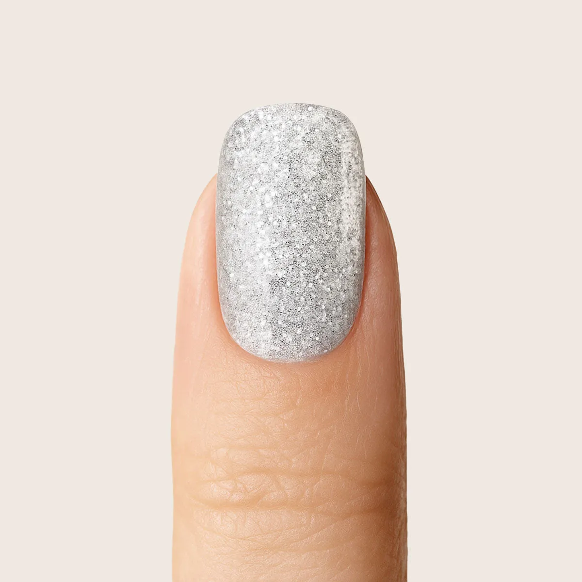 Emmi Shellac Silver Glitter L296 UV-lak sølv 15 ml
